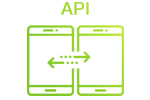 API-application programming interface Icône