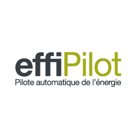 Logo effiPilot, Pilote automatique de l'énergie